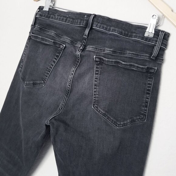 Frame Men's 32 L'Homme Slim Jeans in Long Shore Faded Black Gray $228 Inseam 32" - Picture 7 of 15